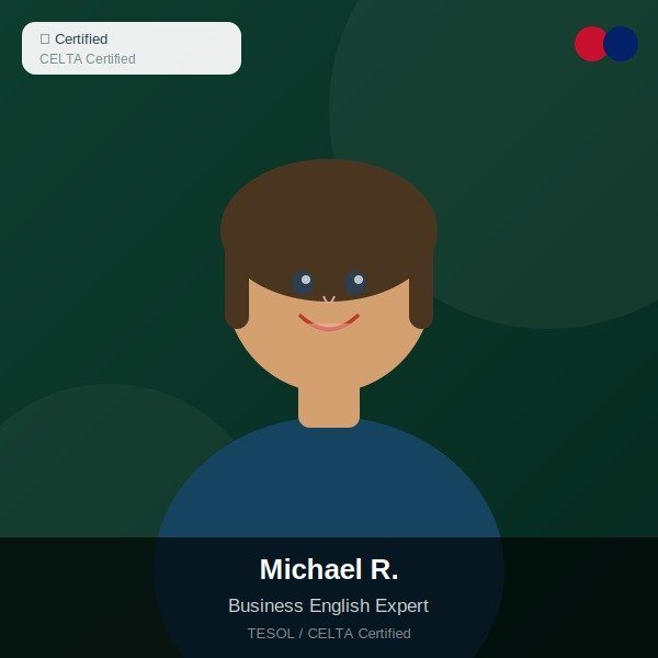 Michael R. 講師